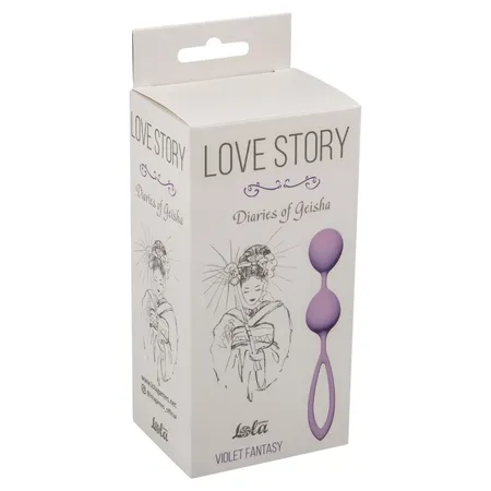 Vaginalne kuglice Love Story Diaries of a Geisha Violet Fantasy 3005-05Lola