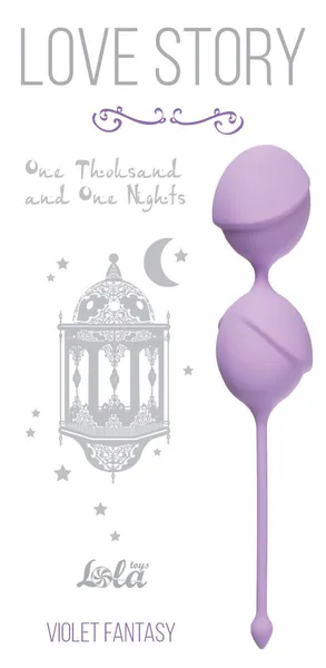 Vaginalne kuglice Love Story One Thousand and One Nights Violet Fantasy 3004-05Lola