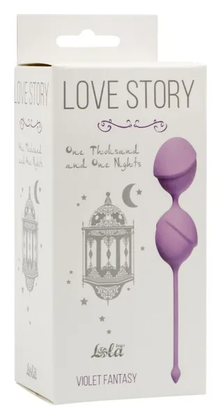 Vaginalne kuglice Love Story One Thousand and One Nights Violet Fantasy 3004-05Lola