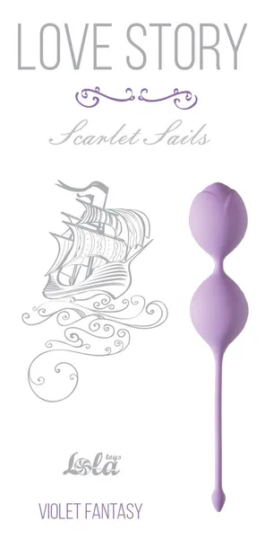 Vaginalne kuglice Love Story Scarlet Sails Violet Fantasy 3003-05Lola