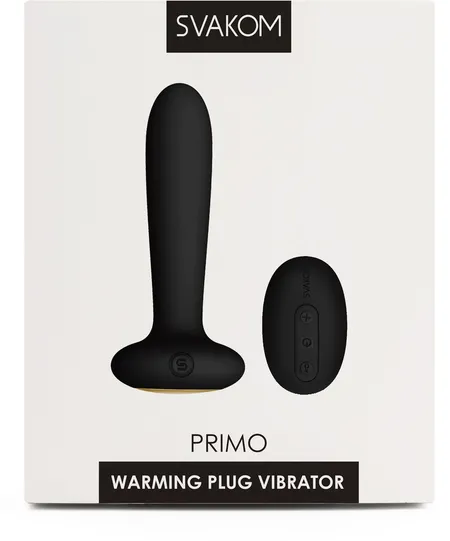 Primo crni vibracioni stimulator sa ugrađenom baterijom