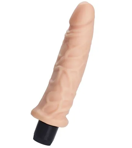 Realistični vibrator a-Tois bi TOIFA Plim, TPE, telesni, 19,5 cm