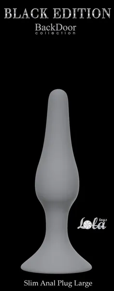 Analni čep Slim Anal Plug Large Grey 4205-03Lola