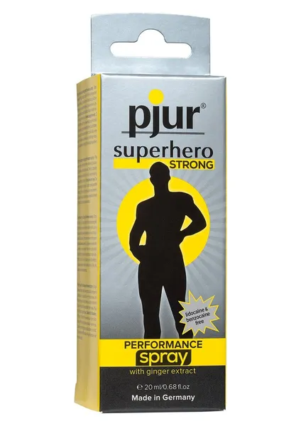 Спрей-пролонгатор длительного действия pjur superhero strong spray .