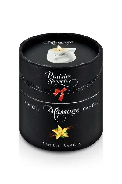 Masažna Candle Vanilla 80ml sveća sa masažnim uljem 80ml