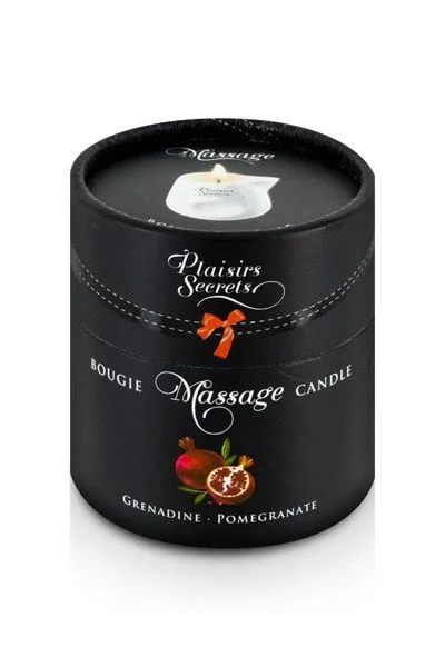 Massage Candle Pomegranate 80ml sveća sa masažnim uljem 80ml