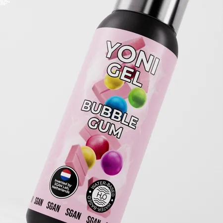 SGAN Sensual oralno mazivo sa ukusom bablgam, 100 ml