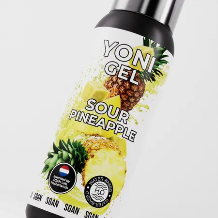 SGAN ioni gel oralno mazivo sa ukusom kiselog ananasa, 100 ml