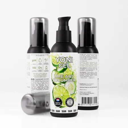 SGAN ioni gel oralno mazivo sa ukusom limete i krastavca, 100 ml