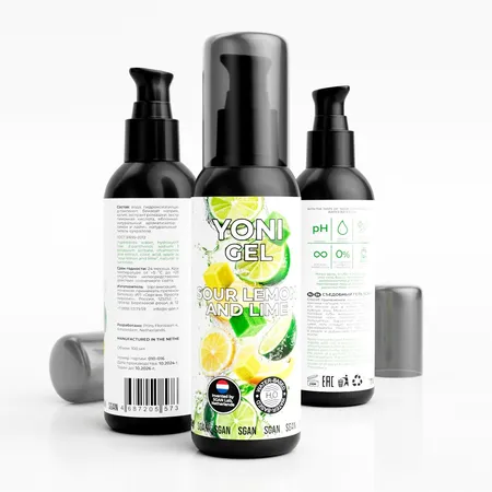 SGAN ioni gel oralno mazivo sa ukusom limuna i limete, 100ml