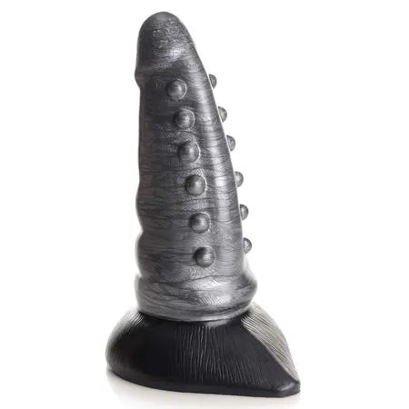 Siva fantazija Dildo Beastly Tapered bumpy Silicone Dildo-21 cm.