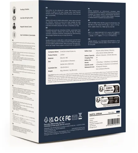 Svakom Jordan Analni vibracioni test sa translacionim pokretima