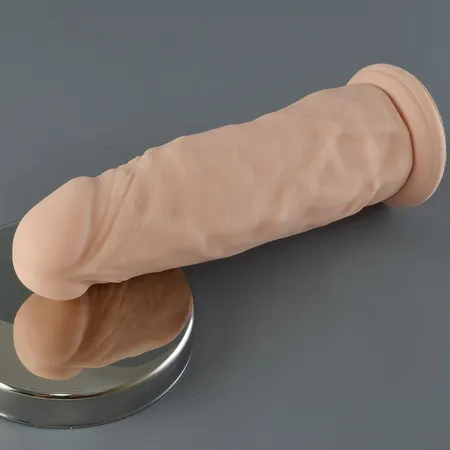 Telesni Dildo Joistick na usisnoj čaši - 17 cm.