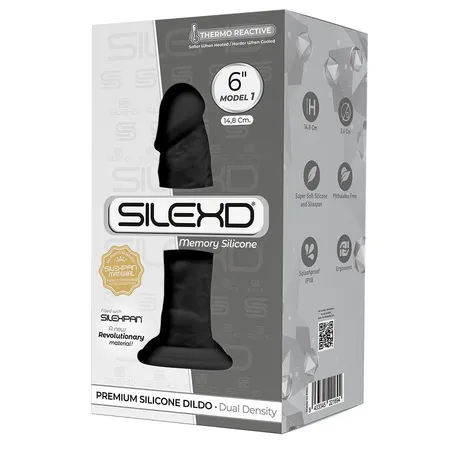 Crni dildo Model 1 - 14,8 cm