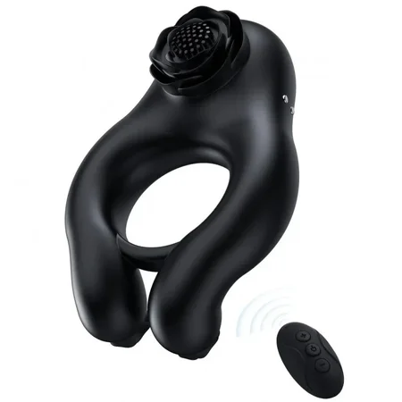 Beiourlover Abe prsten za erekciju sa daljinskim upravljačem