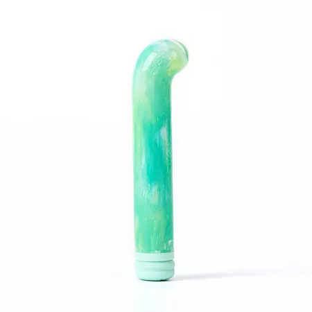 Beiourlover Magic Cane kompaktni vibrator od stakla, zeleni