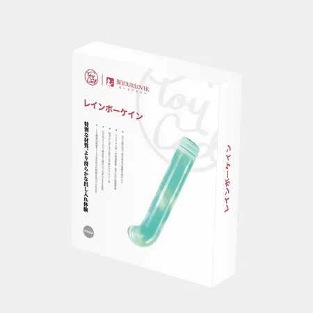 Beiourlover Magic Cane kompaktni vibrator od stakla, zeleni