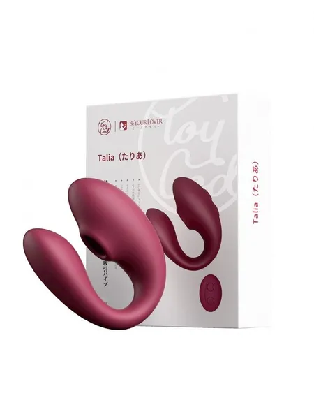 Beiourlover Talia vakuumski vibracioni stimulator za parove sa kontrolnim daljinskim upravljačem