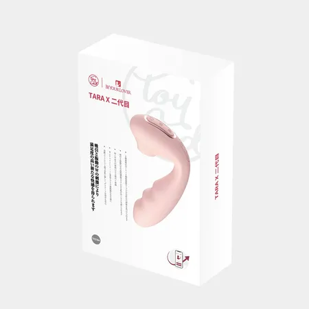 Beiourlover Tara vakuumski vibracioni stimulator sa kontrolom putem aplikacije, bledo roze