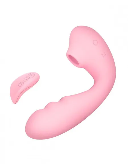 Beiourlover Tara vakuumski vibracioni stimulator sa funkcijom grejanja, crvena