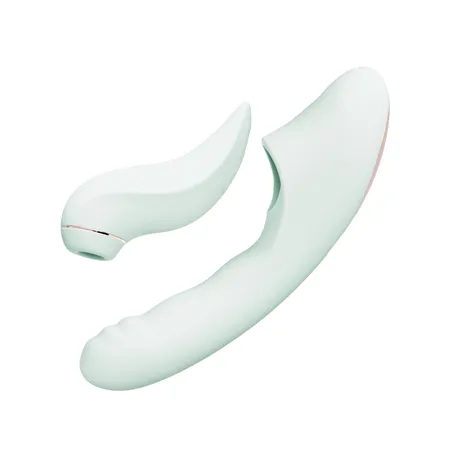 Beiourlover Fatima vibrator sa povratnim pokretima i vakuumom, pepermint