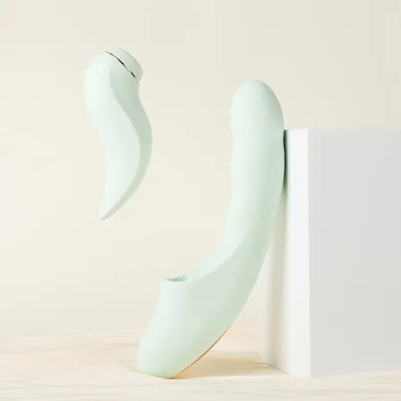 Beiourlover Fatima vibrator sa povratnim pokretima i vakuumom, pepermint