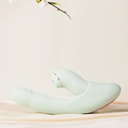 Beiourlover Fatima vibrator sa povratnim pokretima i vakuumom, pepermint