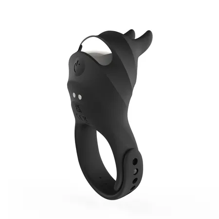 Beiourlover Usagi erekcioni prsten sa ušima i kontrolnim daljinskim upravljačem