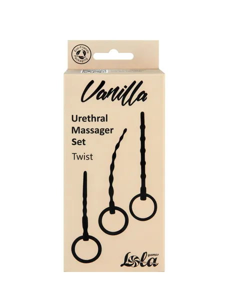 Vanilla tvist set uretralnih masažera
