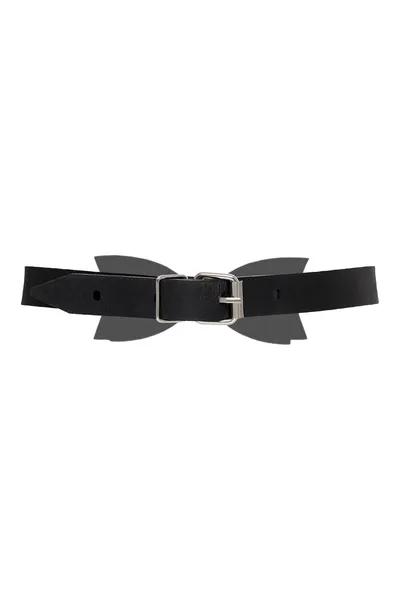 Pecado BDSM Choker, leptir, koža, crna