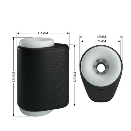 Masturbator sa vibracijom Pretty Love DJ Girl BM-00900T92