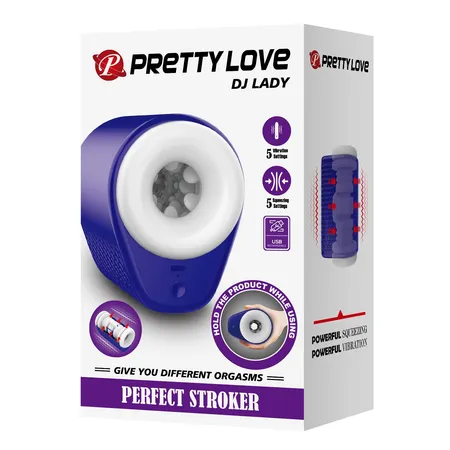 Masturbator sa vibracijom Pretty Love DJ Lady BM-00900T96