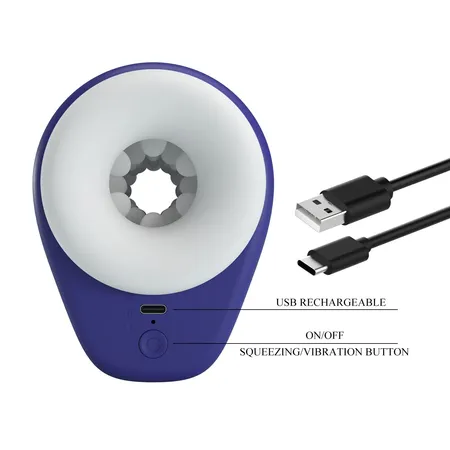 Masturbator sa vibracijom Pretty Love DJ Lady BM-00900T96