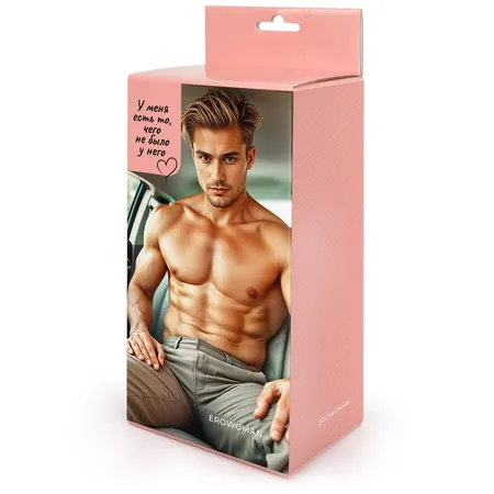 FALLOIMITATOR l radnog dela 140 mm d 37 mm, boja gola, PVC art. ER-30057 LE