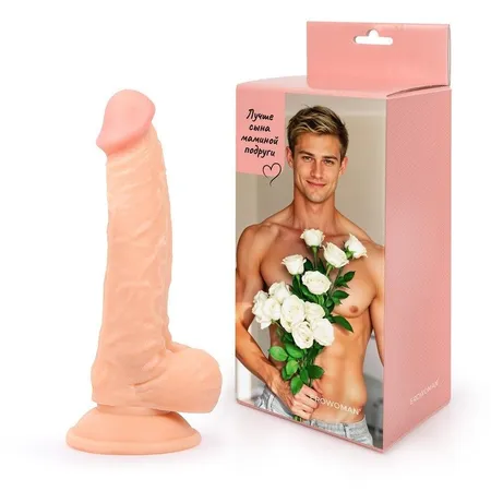 FALLOIMITATOR l radnog dela 160 mm d 37 mm, boja gola, PVC art. ER-30058 LE