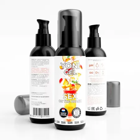 Mazivo za oralni sex SGAN ioni gel sa ukusom koktela Sex na plaži, 100 ml