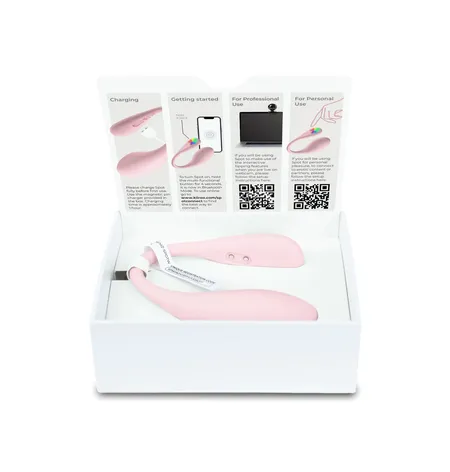 Interaktivna vibracijaico Kiiroo Spot, roze