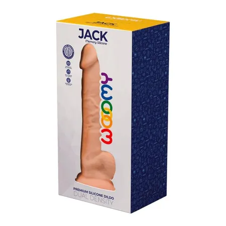 Telesni Dildo Jack - 23,1 cm.