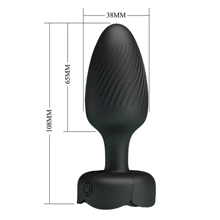 Analni vibracioni stimulator sa pozadinskim osvetljenjem Pretti Love bi-040182
