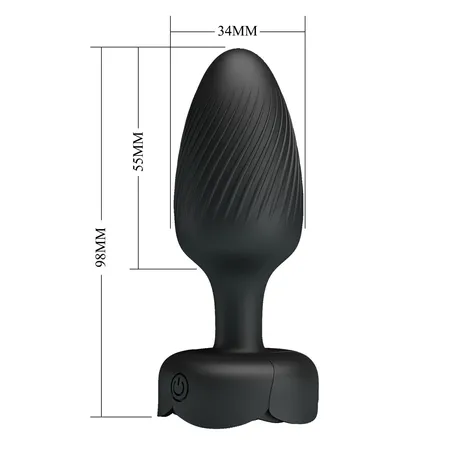 Analni vibracioni stimulator sa pozadinskim osvetljenjem Pretti Love bi-040183