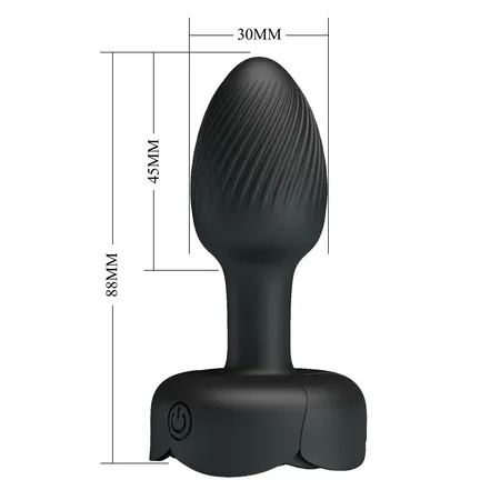 Analni vibracioni stimulator sa pozadinskim osvetljenjem Pretti Love bi-040184