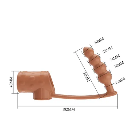 Čep i dodatak za penis Pretty Love BI-026277