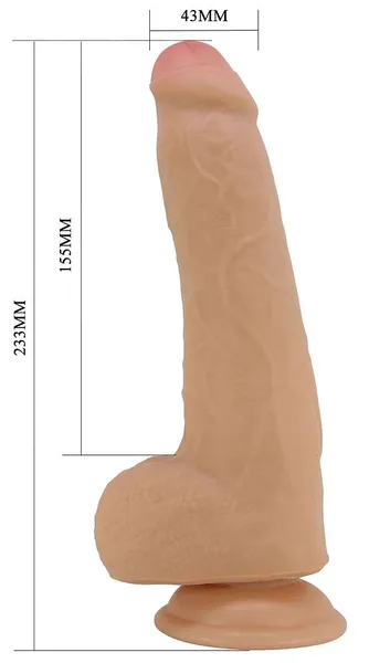 Dildo sa pokretnom kožom Pretti Love BV-008116LP