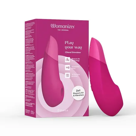 Vomanizer Enhance beskontaktni stimulator klitorisa sa vibracijama, roze