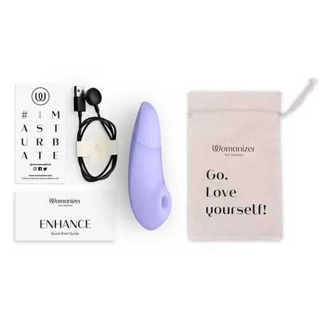 Vomanizer Enhance beskontaktni stimulator klitorisa sa vibracijama, jorgovan