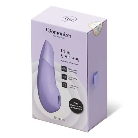 Vomanizer Enhance beskontaktni stimulator klitorisa sa vibracijama, jorgovan