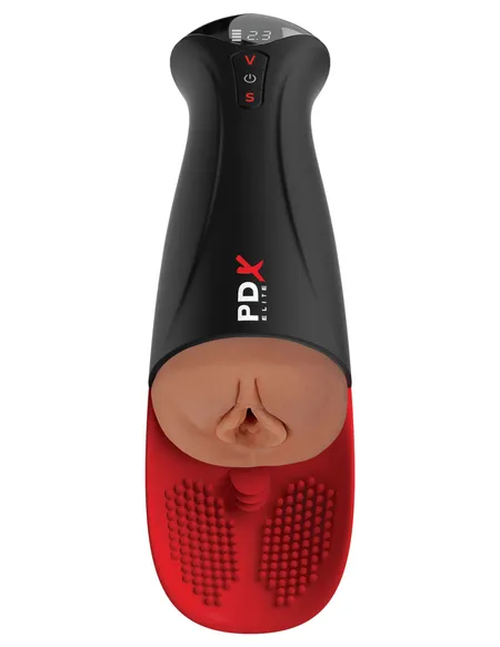 Masturbator-vagina u tikvici sa vibracijama Fuck-O-Matic Pro XL