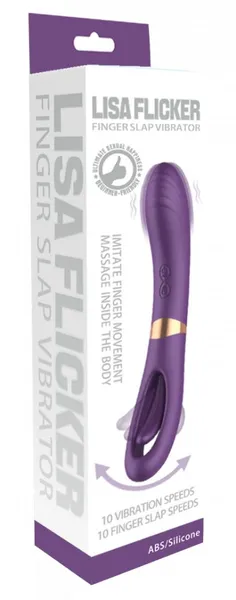 Silikonski vibrator sa sv funkcijom fingeringa