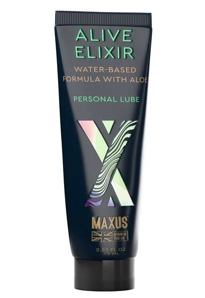Интимный гель на водной основе maxus alive elixir .
