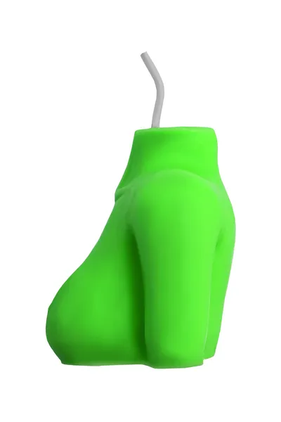 Sveća Pecado BDSM ženska silueta, zelena, gr. 49